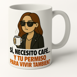Sí, necesito café