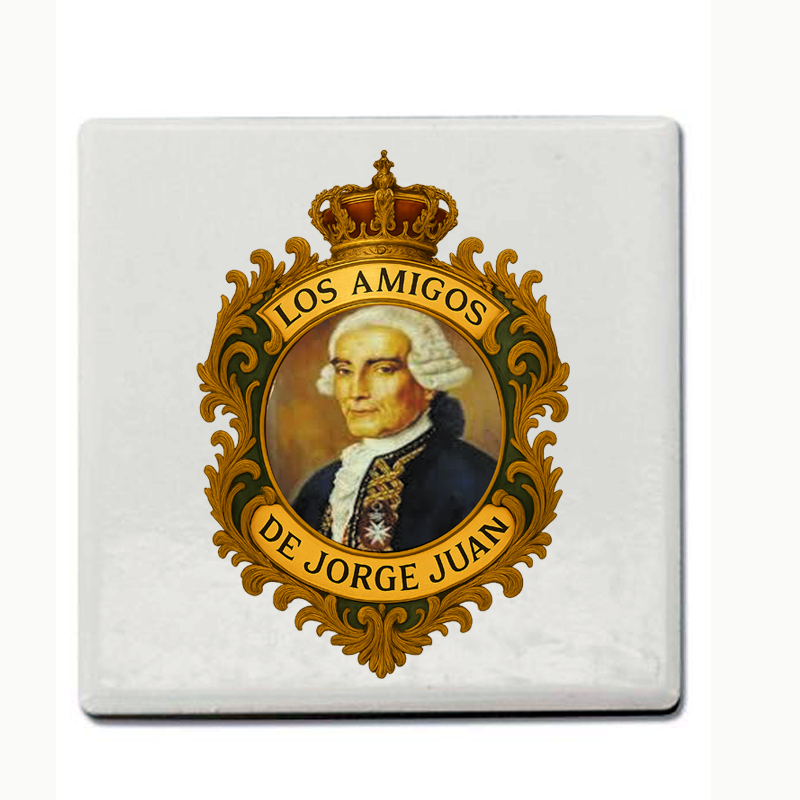 Imán de nevera "Los Amigos de Jorge Juan"