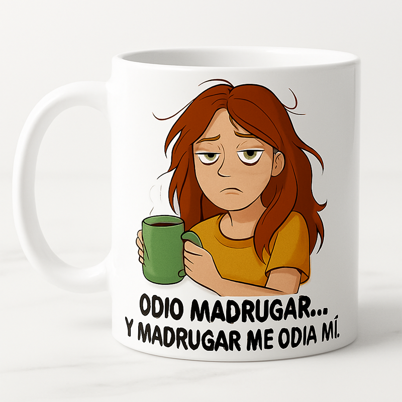 Odio madrugar y "madrugar" me odia a mí