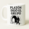 Platón dejó el grupo