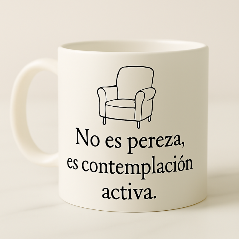 No es pereza, es contemplación activa