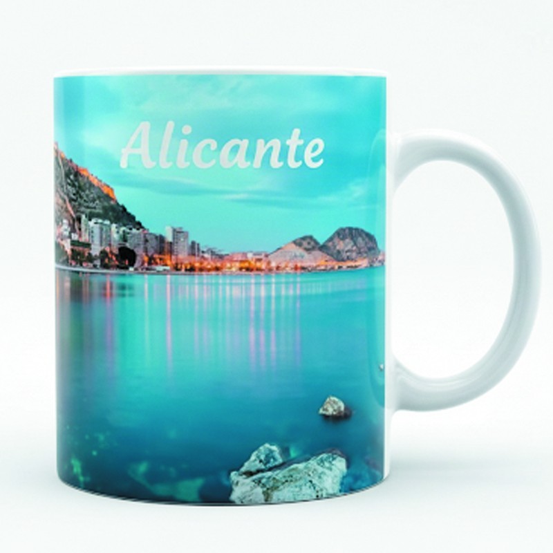 ALICANTE Atardecer en el Postiguet