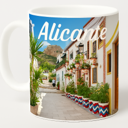 ALICANTE Calle del Barrio de Santa Cruz