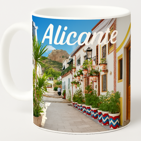 ALICANTE Calle del Barrio de Santa Cruz