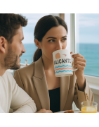 Tazas artísticas de Alicante | Cerámica esmaltada diseños históricos